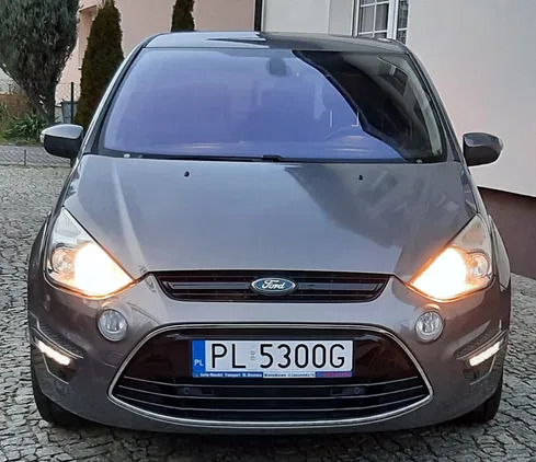 samochody osobowe Ford S-Max cena 39500 przebieg: 215000, rok produkcji 2011 z Leszno